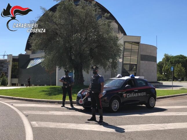 carabinieri rende cosenza