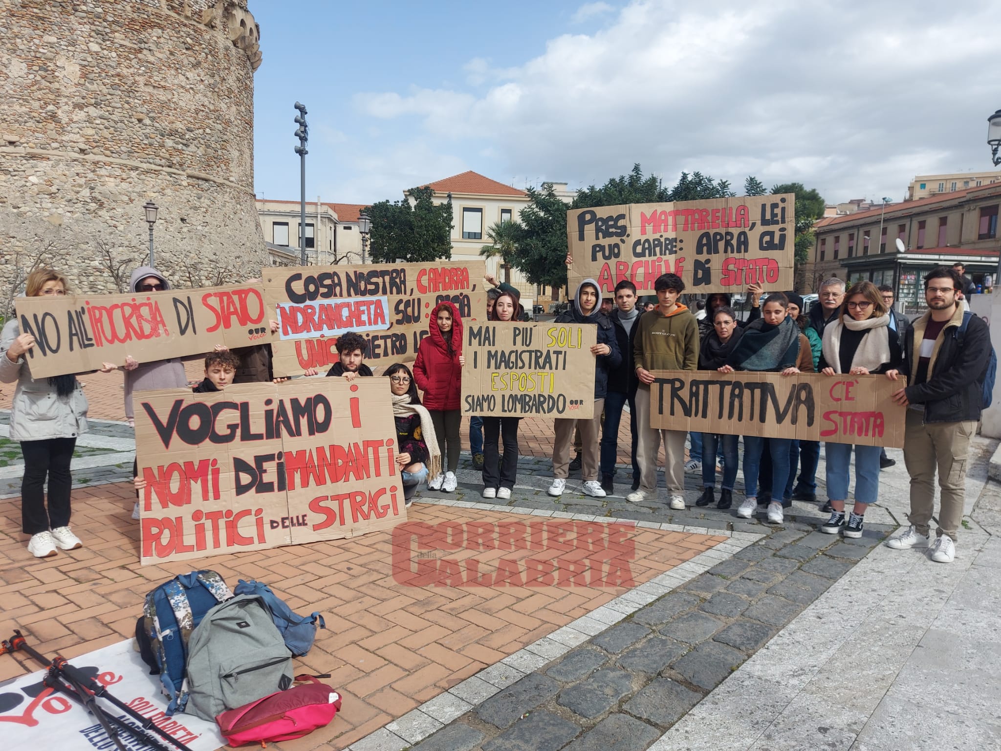 'Ndrangheta Stragista, Giovani In Piazza A Reggio Calabria: «Abbiamo Il ...