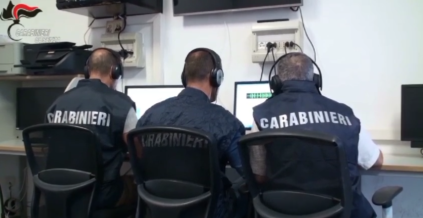 Carabinieri_Cosenza_intercettazioni