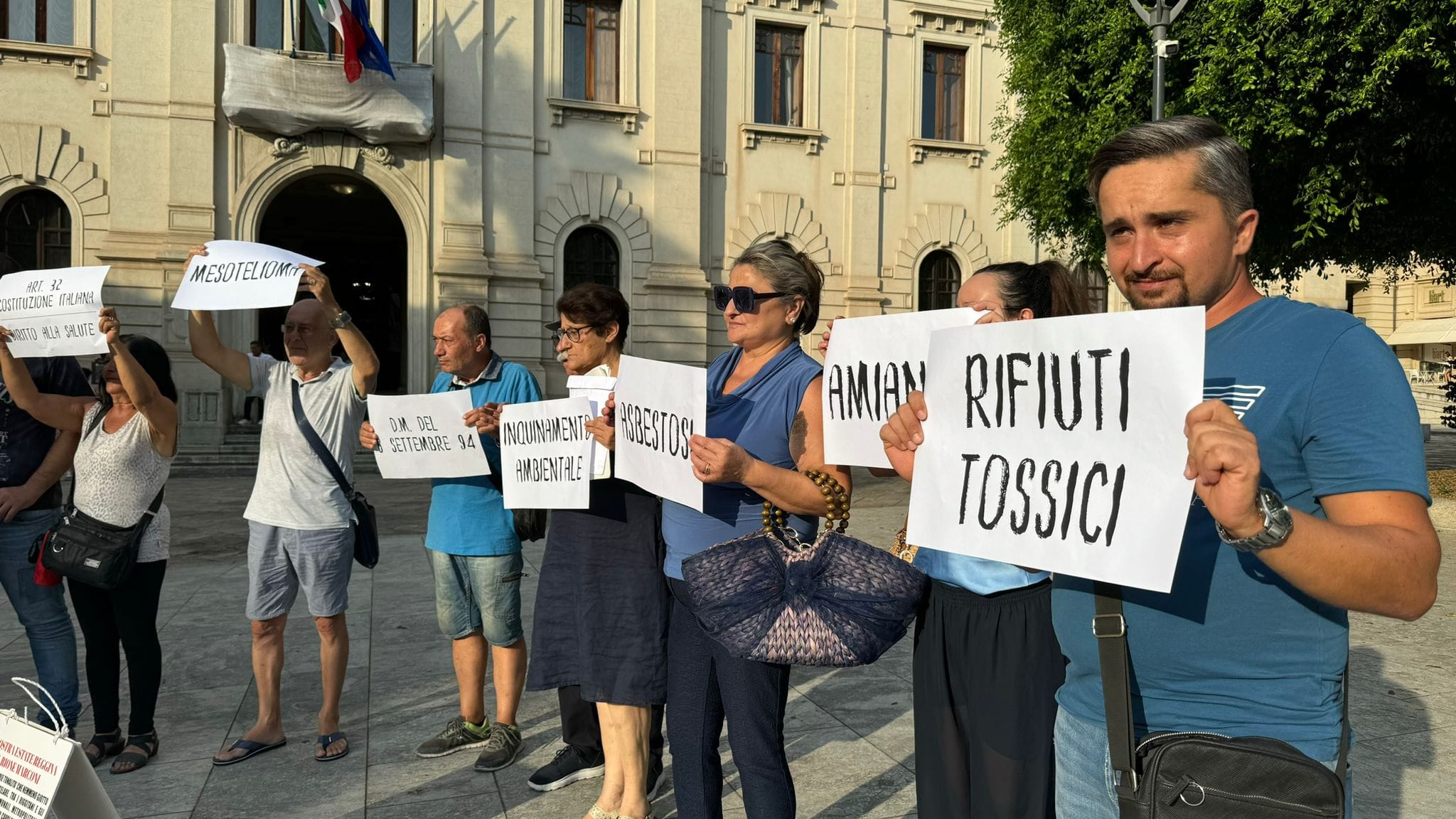 protesta abitanti arghillà