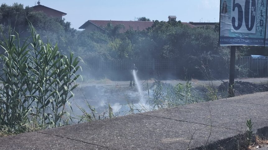 incendio lamezia